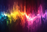 Fototapeta  - Visual Interpretation of Spectrum Displaying Various Rs Lines in Spectroscopy