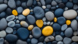 Pebbles arrangement background