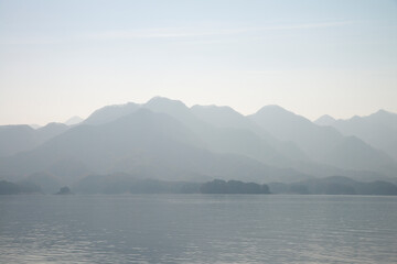 Landscape on the lake