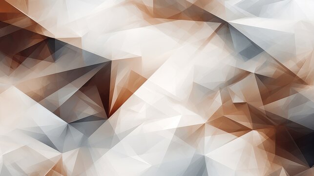 Modern style abstract background brown, gray and white colors trendy geometric