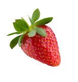 Fototapeta Sawanna - strawberry isolated on white background