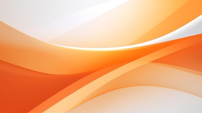 Modern style abstract background orange and white colors trendy geometric