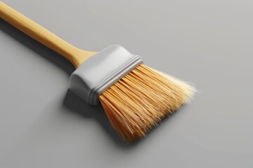 Leinwandbilder - Close up of a brush on a table, suitable for various design projects