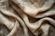 Detailed close up view of tan fabric, suitable for textile backgrounds