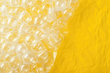 Poster - Close up shot of plastic bubbles. Great for backgrounds or textures