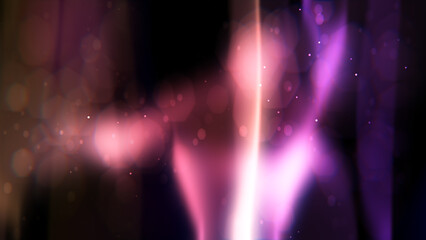 Wall Mural - abstract background simulating the northern lights