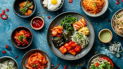 Wall Mural - Korean dish.