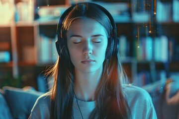 Sticker - Techniques for Restful Sleep Function: Utilizing Neural Rhythms and Non-REM Sleep to Improve Sleep Cycles and Nighttime Brain Health.