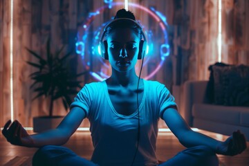 Sticker - Mindfulness and Wellness Techniques for Sound Sleep: Employing Restful Habits and Listening Practices for Enhanced Sleep Awareness and Quality.