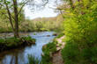 The Barle valler at Tarr Steps in Exmoor National Park
