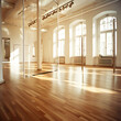 Modern Dance Studio Atmosphere- A Warm, Inviting Space for Dancers of All Disciplines