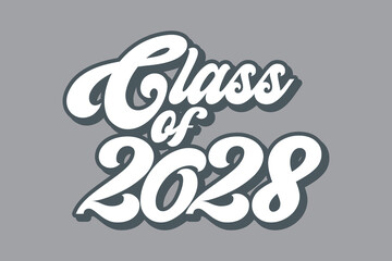 Wall Mural - New year 2028 typography logo design. Happy new year 2028 logo design