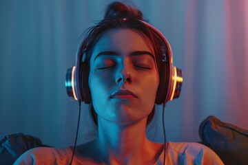 Sticker - Binaural Techniques for Calm Relaxation and Sleep Health: Using Mental Health and Atonia Disorder Management to Enhance Quiet Sleep and Restful Harmony.