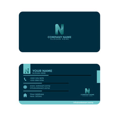 Wall Mural - Vector Modern Creative and Clean Business Card Template
