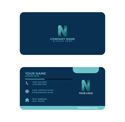 Wall Mural - Vector Modern Creative and Clean Business Card Template
