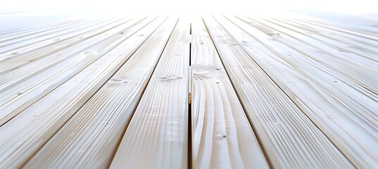 Naklejka na meble White Wooden Planks Creating a Serene Background Perfect for Any Project or Décor Enhancement