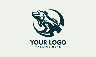 Poster - iguanas art logo design template illustration inspiration iguana logo excellent logo suitable for any business