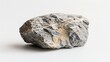 © Khoirul - Isolated rock stone volcano on white background, mineral industry element nature.