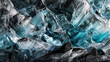© Faizan - The abstract essence of a glacier, where cool blues and whites intersect with stark blacks to suggest the majesty and mystery of ice