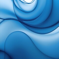 Elegant Blue Wave Abstract Background Design for Modern Visuals