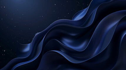 Wall Mural - Modern dark blue background with abstract shapes dynamic