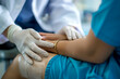 © Darren Green - health care. nurse comforting a patient