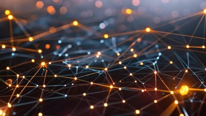 Poster - digital background, network, technological processes,storages, science,