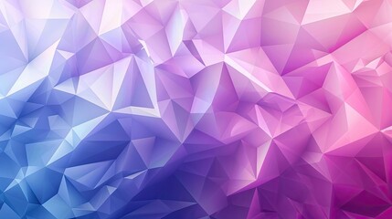 Poster - Geometric background with polygonal shapes and gradients
