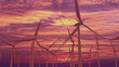 Wind Power Wonderland: 3D Representation of Renewable Energy Turbines in a Scenic Field