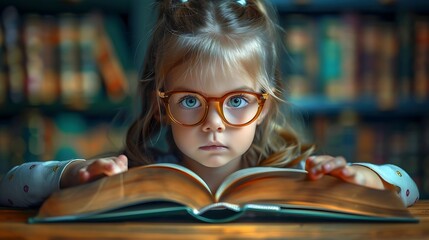 Aufkleber - Generative AI : education, childhood and people concept - happy student boy writing