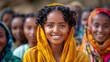 © The Little Hut - Generative AI : Young  girl from the ethiopian after school