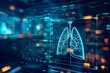 Pioneering Medical Advancements: Lung Testing Breakthroughs on Digital Interfaces in State-of-the-Art Laboratories