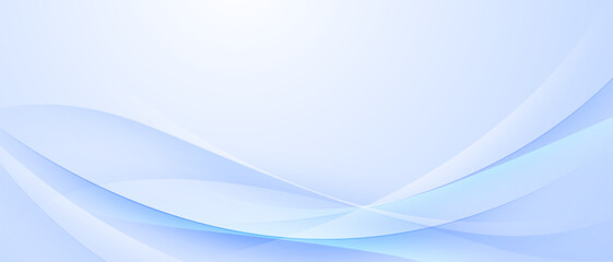Wall Mural - modern blue wave background design, vector illustration
