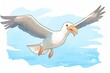 Albatross, soaring albatross
