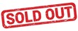 SOLD OUT text written on red rectangle stamp.