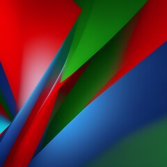 Wall Mural - Colorful Abstract Background with Lines