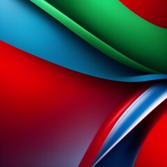 Wall Mural - abstract red blue green wallpaper