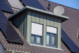 Fototapeta  - Neue Dachgaube aus hochwertigem Titanzink