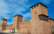 The ancient Venetian city of Verona with its palaces, castles and ancient architecture