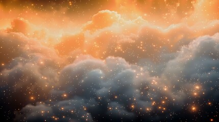 Wall Mural - lights in the sky