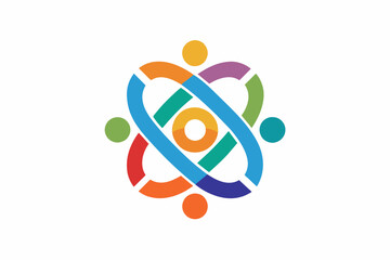 Poster - Create an abstract icon that symbolizes unity and connection