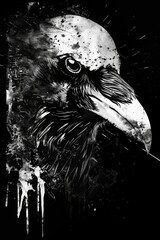 Wall Mural - Raven: Mystery of the Skies