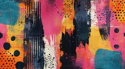 Poster - Abstract Art Patterns for Textiles Fabrics Curtains and Dress Designs A Creative Wall Decoration