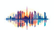 United Arab Emirates Urban cityscape with Dubai 