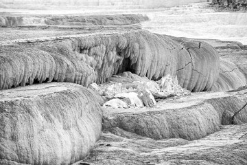 Canvas Print - Mammoth Hot Springs, Yellowstone National Park