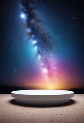Wall Mural - alien planet in space