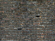 Old brick wall grunge texture background.
