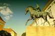 Hussar Monument In The City Of Szekesfehervar