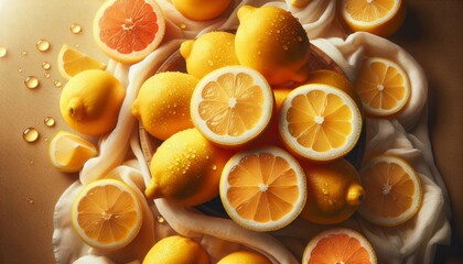 Wall Mural - Lemon Fruit