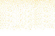 © Amona HD - Golden glitter dust particles confetti on transparent background. Shine falling gold dust lights. abstract luxury gold confetti border. Decoration celebration design elements